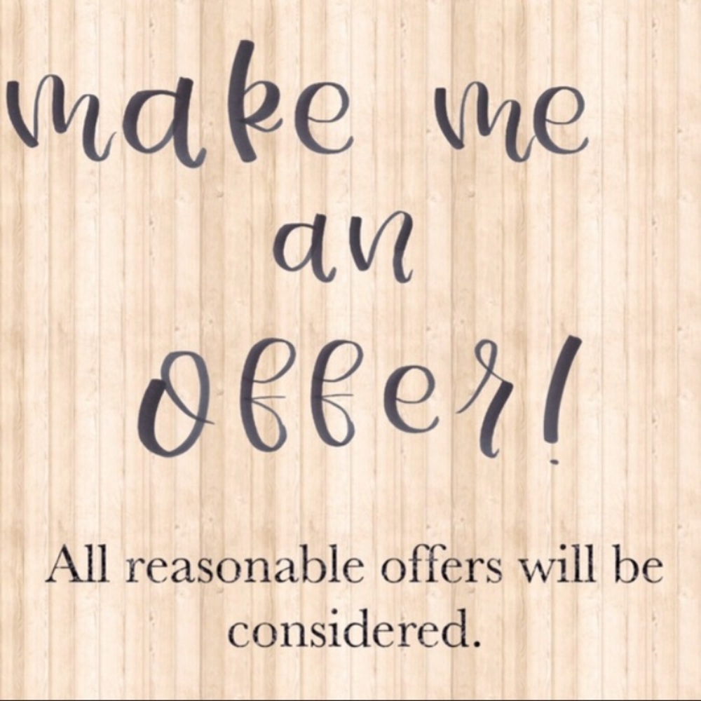 Make me an offer!